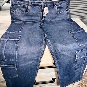 American Eagle Cargo Style jeans